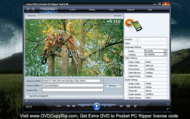 Extra DVD to Pocket PC Ripper screenshot